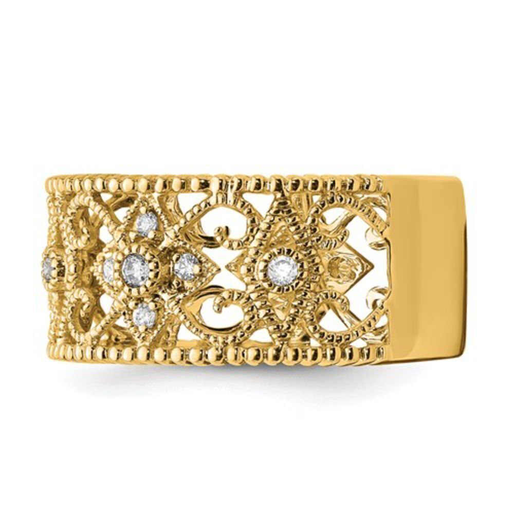 14k Lab Grown Diamond Ring - Picture 3 of 5